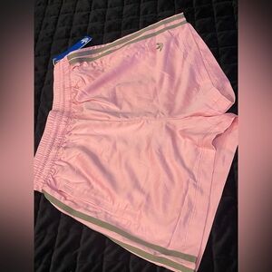 ADIDAS ORIGINALS PINSTRIPE SATIN SHORTS